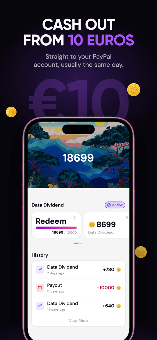Your data dividend payout